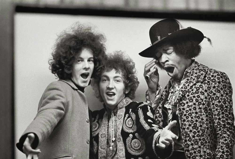 The Jimi Hendrix Experience band rock blues