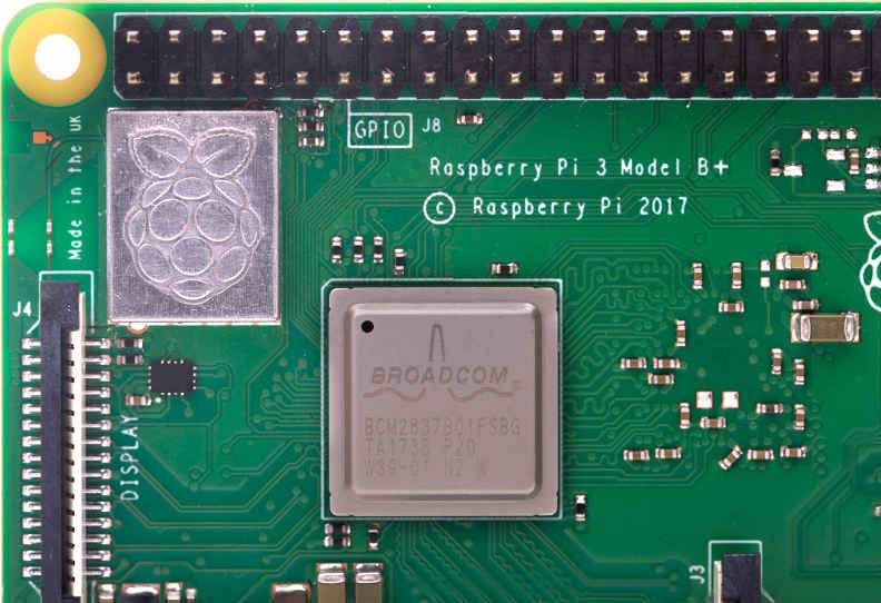 Raspberry pi 3 model B plus diffusore calore