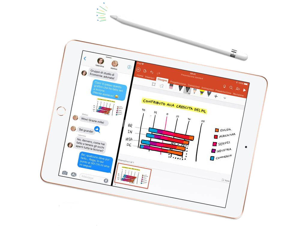 Apple nuovo ipad 9,7" con apple pencil